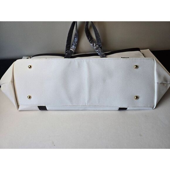 Badgley Mischka Anna Vegan Weekender Tote New - Picture 9 of 11